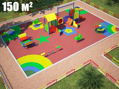 Площадка для детского сада Торуда-1 (10х15 м)